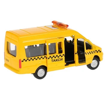 Automobilių metalo DUJŲ Gazelle KITĄ taksi, 12 cm, atverti duris, inercijos Dovanos Pomėgiai Baby Vaikų Gimtadienį, Žaislai vaikams