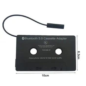 Bluetooth 5.0 Muzikos Automobilių Garso Imtuvas, Kasečių Grotuvas, MP3 Adapteris Keitiklis iPhone Samsung Nokia 