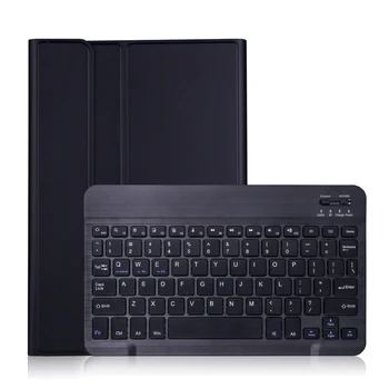Bluetooth keyboard case For Samsung Galaxy Tab S6 10.5 T860 T865 SM-T860 SM-T865 belaidę klaviatūrą, planšetinio kompiuterio dangtelis