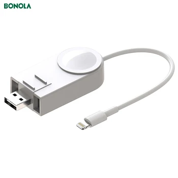 Bonola 2 In1 Nešiojamas USB Magnetinio Belaidis Kroviklis, Skirtas 
