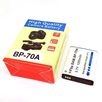 BP-70A EA IA SLB BP70A BP 70A Baterija SAMSUNG AQ100 DV150F ES65 ES67 ES70 ES71 ES73 ES74 ES75 ES80 MV800 ES90 TL105 TL110