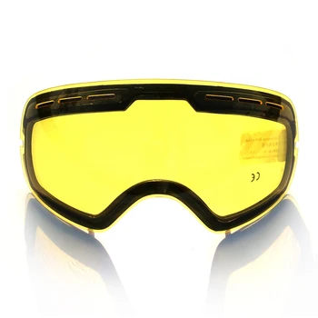 COPOZZ Markės Originalias Balinimo objektyvas slidinėjimo akiniai Naktį Modelis GOG-201 Geltona Objektyvas silpnas Šviesos atspalvis, Oro Debesuota