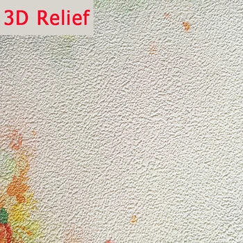 Custom 3D Tapetai Šiuolaikinės Akvarelės Rožių Gėlių Freskomis Kambarį Miegamojo Romantiškas Namų Dekoro Sienų Tapybos Papel De Parede