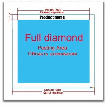 Diamond Tapyba Visą Gręžimo kvadratinių/apvalus Šunys Miške Mozaika 