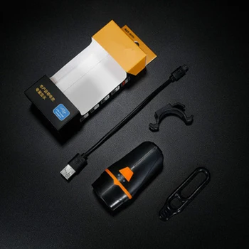 Didelis Šviesos T6 LED Dviračių Nuoma Lempa USB Įkraunama Žibintas Žibintuvėlis A+ Energijos Galia Mtb Kalnų Dviračiu 8