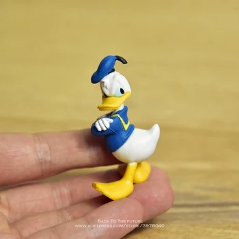 Disney Mickey Mouse ančiukas Donaldas 6cm mini Veiksmų Skaičius, Anime Apdailos Surinkimo Statulėlės lėlės Žaislo modelis, vaikų dovanų