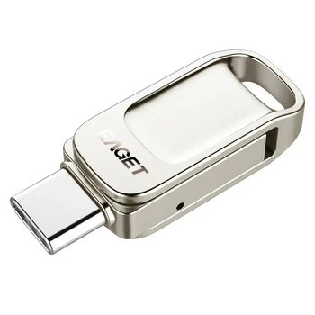 EAGET CU31 Tipas-C USB 3.1 64GB Didelės Spartos Flash Drive, U Disko Tipo C išmanųjį Telefoną, Nešiojamąjį kompiuterį - 64GB