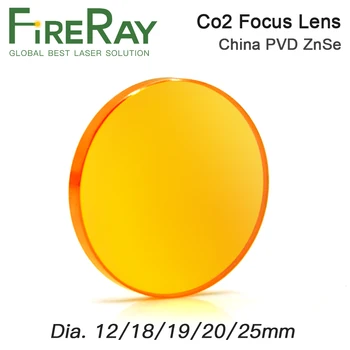 FireRay CO2 ZnSe Fokusavimo Objektyvas Dia.18 19.05 20mm 3Pcs Si Atspindintis Veidrodis ar Mo Veidrodis Co2 Lazerinis Graviravimas ir Pjovimo Staklės