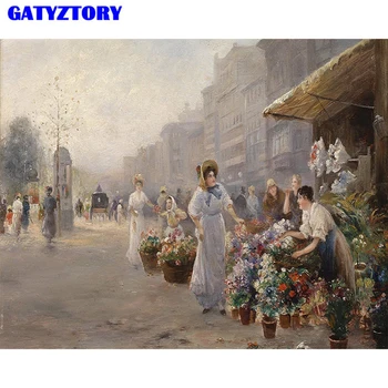 GATYZTORY Gatvės gėlių lady 
