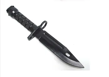 Gumos Modelis airsoft kardas kaištiniai aštrių aukštos kokybės ir geriausios kainos medžioklės taktinis Gumos, 1:1M9 peilis