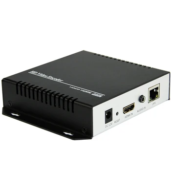 HEVC H. 265 H. 264 Video Encoder Parama HDCP HDMI, IP-Live Transliacijos Encoder IPTV Aparatūros RTMP RTSP HLS UDP RTMPS Streamer