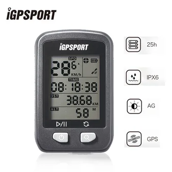 IGPSPORT IGS20 Dviračių Nuoma GPS Kompiuteris, Wireless Spidometras Vandeniui IPX6 Dviračių Nuoma, Apšvietimas, Sporto Kompiuterių Priedai