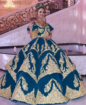 Ilgas Elegantiškas Vakarines Sukneles 2020 Reljefiniai Trumpomis Rankovėmis, Arabų Dubajaus Moterų Aukso Nėrinių Naują Atvykimo Oficialią Šalies Ponios Suknelės