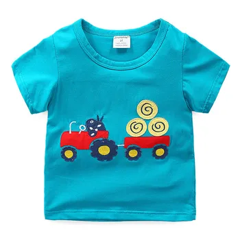 Jumpingbaby 2019 Berniukų marškinėliai Vaikams Marškinėlius Drabužius Automobilio Vasaros Top Camiseta Koszulka Koszulki Meskie Tee marškinėliai Enfant Camisetas