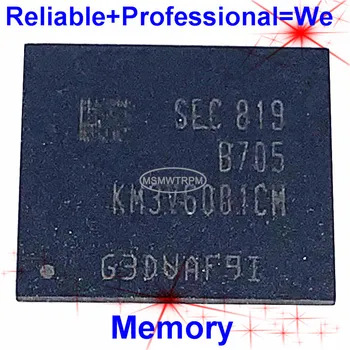 KM3V6001CM-B705 BGA254Ball EMCP 128+48 128GB Mobilephone Atminties Naujos originalios ir naudotų Lituojamas Kamuolius, Išbandyta, GERAI
