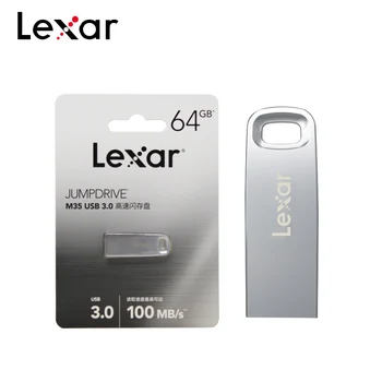 Lexar USB 3.0 Flash Drive 64GB Metalo Šifravimo Pen Drive 32GB Memory Stick Saugojimo Prietaisas U Disko kompiuteris
