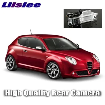 LiisLee Automobilio Atbulinės eigos vaizdo Kamera Alfa Romeo MiTo AR Furiosa Naktinio Matymo HD Vandeniui Skirta išoriniai galinio vaizdo KAMERA