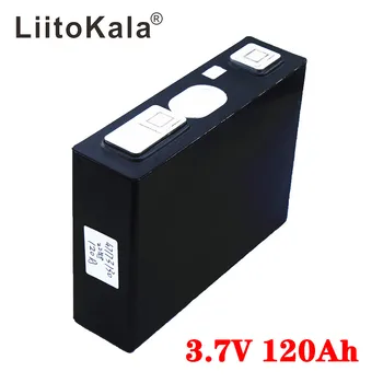 LiitoKala 3.7 v 120Ah Lipo Baterija 4.2 v Pak 