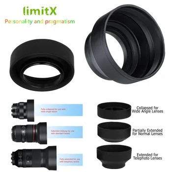 LimitX UV Filtras + Objektyvo Gaubtą + Objektyvo Dangtelis + Valymo Rašiklis Nikon CoolPix P950 P900 P900s 