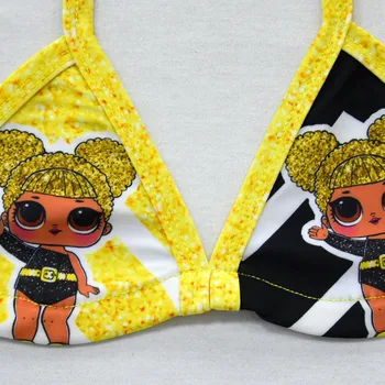 LoL suprise Originalus Vaikų Rinkiniai bamblys maudymosi kostiumėliai, Bikini Vaikai maudymosi kostiumėlį merginos vonia paplūdimio lol lėlės maudymosi Kostiumėliai Šalis gimtadienis