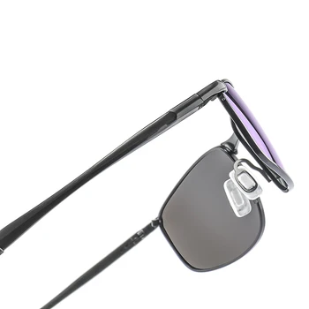 LongKeeper Poliarizuoti Akiniai nuo saulės Vyrams, Prekės ženklo Dizaineris Metalo Aikštėje Saulės Akiniai Vyrų Lauko Vairavimo Anti-UV Oculos De Sol Masculino