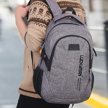 Mados Priežastinis Vandeniui Kuprinė drobės Kelionės krepšys Kuprinės Unisex nešiojamas krepšiai Dizaineris studentų maišelį Mochila Masculina #YL5