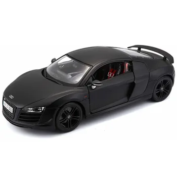 Maisto Diecast 1:18 R8 GT Black Sportas Automobiliai Aukštos Modeliavimas Transporto priemonės Lydinio Modelio Automobilių