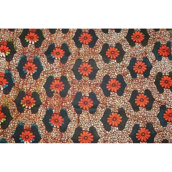 Medvilnės vaškas afrikos audinys, aukštos kokybės afrikos vaškas spausdinimo audinio suknelės audinio vaškas