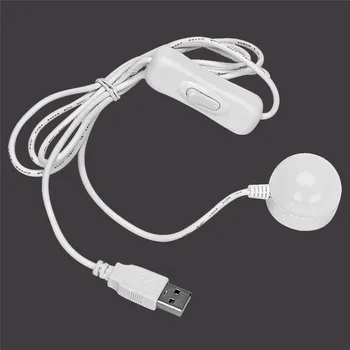 Mini USB Powered Įjunkite/IŠ Magnetas Bazinė LED Nakties Šviesos Stalo Lempos Studentų Studijų Darbo Stalas Skaityti Lubų Lempa