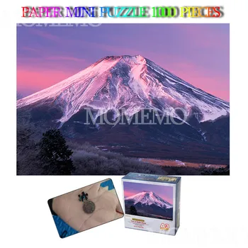 Mount Fuji Japonijoje 1000 Vienetų Mini Popieriaus Dėlionė Pasaulyje Garsaus Kraštovaizdžio Galvosūkiai, Žaislai Suaugusiems 1000 Vienetų Popieriaus Žaislai, Dėlionės