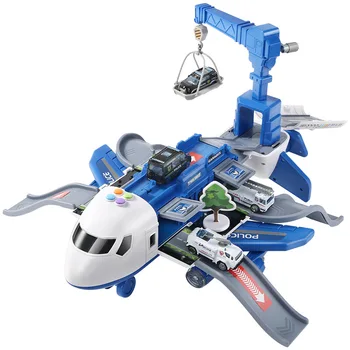 Nauja Vaikų Žaislas Super Didelis Lašas-atsparus Įspūdį Deformacijos Lėktuvo Multi-funkcija Saugojimo Lėktuvo Modelį, Berniukas, Mergaitė Dovana