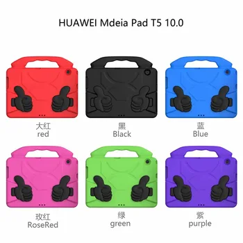 Naujas atsparus smūgiams EVA Vaikai Atveju, Huawei MediaPad T5 AGS2-W09/L09/L03/W19 10.1