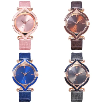 Naujas Paprastas Mažas Mados Kvarco Žiūrėti Išskirtinį Moterų Laikrodis Populiarios Markės Atsitiktinis Odos Laikrodžiai Šviesą Ponios Kvarcinis Laikrodis