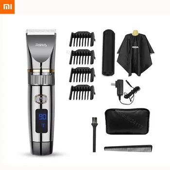 Naujas Xiaomi Riwa Profesionali Plaukų Clipper Nulio Reguliuojamas Plaukų Pjovimo Staklės Galvą Profesionalios Plaukų Žirklės, Plaukų Kirpimo Mašinėlės
