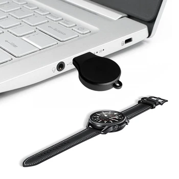 Nešiojamų Magnetinio Belaidis Kroviklis, skirtas Samsung-Galaxy Žiūrėti Aktyvios 2 40mm 44mm smart žiūrėti aksesuaras Smart Watch3 R840 R850
