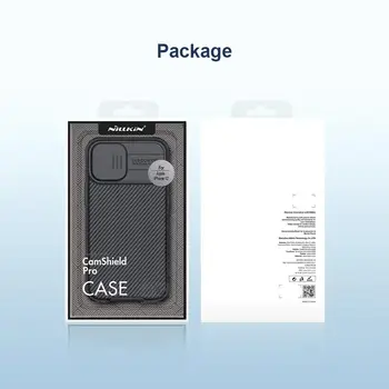 NILLKIN CamShield Pro Case For iPhone 12/12 Pro dangteliu kameros apsaugos iPhone 12 Mini/12 Pro Max atveju galinį dangtelį