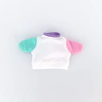 Ob11 kūdikių drabužiai ilgomis rankovėmis T-shirt mados hoodie obitsu11 PICCOD9 TGS mini salonas 1/12bjd drabužiai, lėlės, lėlių priedai
