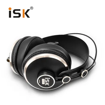 Originali ISK HD9999 Pro HD Monitoriaus, Ausinės Visiškai uždara Stebėjimo Ausinės DJ/Audio/Maišymo/Įrašymo Studija laisvų Rankų įranga
