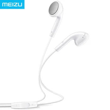 Originalus Meizu Ausinės EP21HD EP21 HD su nuotoliniu valdymu ir mikrofonas geriausias MX4 Pro MX5 Pro 5 HIFI telefonai