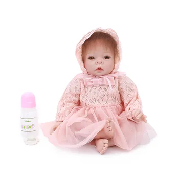 OtardDolls naują atvykimo 22inches silikono reborn baby lėlės mergaitėms, žaislai tikroviška bebe atgimsta menina lėlės dovana