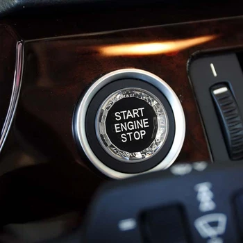 Pagrindinis Jungiklis Start Stop Dirbtiniais Kristalų Mygtuką BMW E90 3 Serijos E90 E91 E Važiuoklės