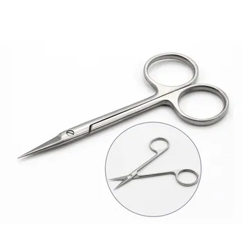 Plastinės chirurgijos žirklės Dantų Oftalmologijos chirurgijos žirklės Nerūdijančio plieno kosmetikos plastinės chirurgijos dvigubo voko