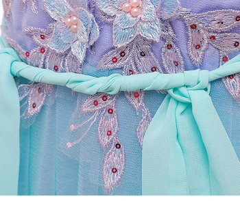 Princesė Huamulan Suknelė, Pilnas Komplektas Kostiumas Apranga Šalies Princesė Geros Kokybės Vaikiški Drabužiai Mergaitėms Tradiciniai Rūbai