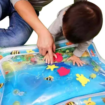 Pripučiami Kūdikių Vandeniu Kilimėlis Kūdikiams, Vaikams, Vandens Žaisti Mat Žaislai Įdomus Veikla Žaisti Centro Vaikams Kūdikiams Vandens Playmat #BL3
