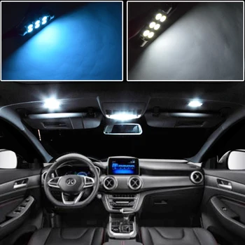 Puikus Baltos Lemputės, Automobilių LED Interjero Žemėlapis Dome Light Paketą Rinkinys Tinka 1990-2011 2012 m. 2013 m BMW 3 Serija E36 E46 E90 E91 E92