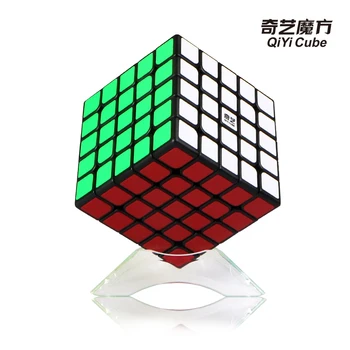 QiYi QiZheng S 5x5x5 Magic Cube MoFangGe XMD Qizheng 5x5 Cubo Magico Profesinės Greitis Neo Kubo Galvosūkį Kostka Antistress Žaislai