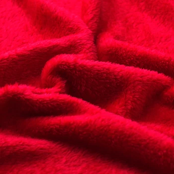 Raudona Flanelė Antklodė Minkšta Mesti Antklodė Ant Sofos Lovos Plokštuma Kelionės Plaids Suaugusiųjų Namų Tekstilės Vientisos Spalvos Antklodė Kelionės Blanket43