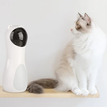 Reguliuojamas Automatinis Kačių Žaislai Interaktyvios Smart Kibinimas LED Lazeris Juokingi Elektroninių Pet Kačiukas Mokymo Linksmas Žaislas