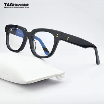 Retro Prekės ženklų akinių rėmelių moterų 2020 m. apvalių akinių rėmeliai vyrų trumparegystė receptinių akinių rėmeliai Moterų akinių rėmeliai Vyrų