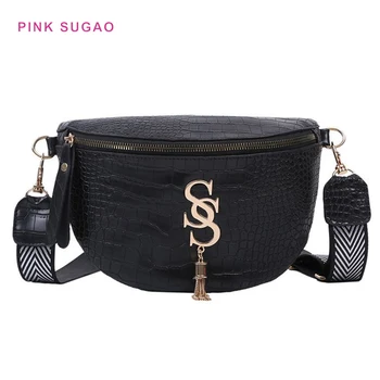Rožinė Sugao moterų rankinėje prabanga rankinės moterims, krepšiai dizaineris odos pečių maišą crossbody balno pagalvių mados piniginės ir rankinės